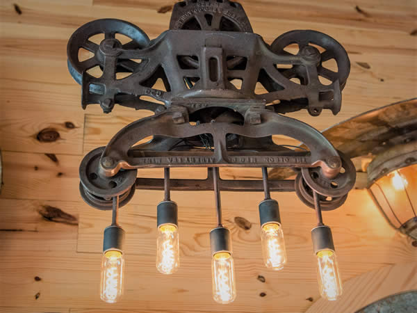 rustic lighting fixture UL certified